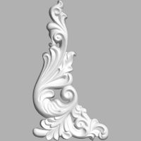 Орнамент Decomaster 255x150x20 мм арт-62007R — фото 1, Декоративные элементы