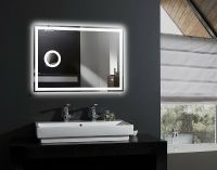 Зеркало Esbano 100 с подсветкой с сенсорным выключателем и подогревом арт-ESMI3429KDF — фото 2, Зеркала в ванную комнату