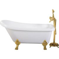 Акриловая ванна Ceruttispa Vito 150G 155x74 CT без гидромассажа арт-9669 — фото 1, Акриловые ванны