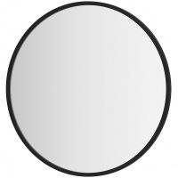 Зеркало Evoform Impressive d40 в раме - Черный цвет арт-BY 7541 — фото 1, Зеркала в ванную комнату