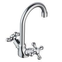 Смеситель для раковины Damixa Retro Хром арт-230210000 — фото 4, Смесители для раковины