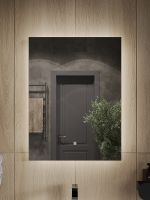 Зеркало Orange Quadrо 60 с подсветкой с сенсорным выключателем арт-OQ-60ZE — фото 2, Зеркала в ванную комнату