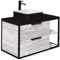 Тумба под раковину Grossman Лофт 90 подвесная Шанико арт-109002 — фото 4, Тумбы под раковину