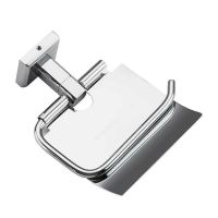 Держатель туалетной бумаги Gappo G38 с крышкой Хром арт-G3803 — фото 2, Держатели туалетной бумаги