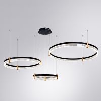 Подвесной светильник Artelamp Mercury Прозрачный Черный Золото арт-A2185SP-3BK — фото 5, Подвесные светильники