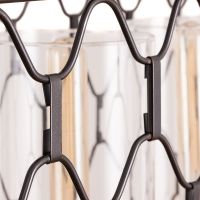 Подвесной светильник Divinare Dunkan Черный античный Золото матовое арт-2021/04 SP-5 — фото 3, Подвесные светильники