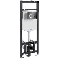 Инсталляция WasserKRAFT Alme для унитаза с Черной глянцевой клавишей смыва арт-15TLT.010.ME.PB01 — фото 2, Инсталляции для унитазов