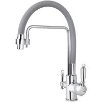 Смеситель для кухни Viko Хром Серый арт-V-5616 — фото 1, Смесители для кухни