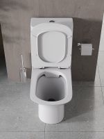 Унитаз компакт Agger с бачком и сиденьем Микролифт арт-AT02000 — фото 12, Напольные унитазы