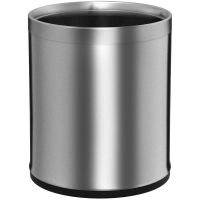 Ведро для мусора WeltWasser Axen MT 6L Матовая сталь арт-10000003986 — фото 1, Мусорные ведра