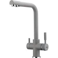 Товар: Смеситель для кухни Frap H52 Серый арт-F4352-22 - фото 1 Смеситель для кухни Frap H52 Серый арт-F4352-22 — фото 1, Смесители для кухни