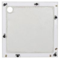 Душевой поддон из искусственного камня Aquanet Alfa Delta Cube 90x90 Белый арт-168433 — фото 4, Душевые поддоны из искусственного камня