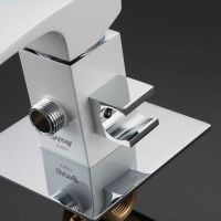 Товар: Гигиенический душ со смесителем Gappo Jacob Белый Хром арт-G7207-8 - фото 3 Гигиенический душ со смесителем Gappo Jacob Белый Хром арт-G7207-8 — фото 3, Гигиенические души