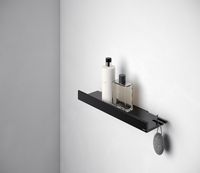 Металлическая полка Keuco Collection Reva 12859 370000 Черная матовая арт-12859370000 — фото 3, Полки для ванной и душа