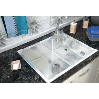 Кухонная мойка ZorG R Матовый хром арт-SH R 6050 — фото 2, Кухонные мойки