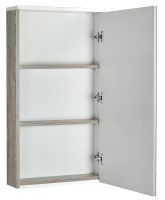 Товар: Зеркальный шкаф Aquaton Эмма 46 Белый Дуб наварра арт-1A221802EAD80 - фото 3 Зеркальный шкаф Aquaton Эмма 46 Белый Дуб наварра арт-1A221802EAD80 — фото 3, Зеркальные шкафы в ванную