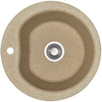 Кухонная мойка Aquaton Мида 51 Песочная арт-1A712732MD220 — фото 1, Кухонные мойки