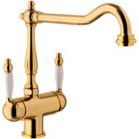 Смеситель для кухни Webert Kitchen Byblos Золото арт-BY920802010 — фото 1, Смесители для кухни