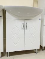 Тумба под раковину Bellezza Элеганс 60 Белая арт-4638609240013 — фото 5, Тумбы под раковину