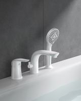 Товар: Смеситель на борт ванны Orange Белый глянцевый арт-M60-333w - фото 10 Смеситель на борт ванны Orange Белый глянцевый арт-M60-333w — фото 10, Смесители на борт ванны