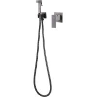 Гигиенический душ со смесителем Abber Daheim Никель арт-AF8225NG — фото 2, Гигиенические души