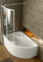 Акриловая ванна Ravak Rosa I 150x105 L без гидромассажа арт-CK01000000 — фото 2, Акриловые ванны