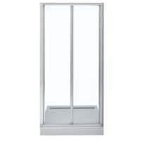 Товар: Душевая дверь Aquanet Alfa NAA6422 100 профиль Хром стекло прозрачное арт-210022 - фото 1 Душевая дверь Aquanet Alfa NAA6422 100 профиль Хром стекло прозрачное арт-210022 — фото 1, Складные душевые двери