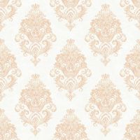 Обои Andrea Grifoni Palazzo Ragione Флизелин (1,06*10,05) Оранжевый/Бежевый, Дамаск арт-7024-1 — фото 1, Обои для стен