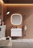 Зеркало Aqwella Aura A 100 с подсветкой с бесконтактным выключателем арт-AUR0210AH — фото 2, Зеркала в ванную комнату