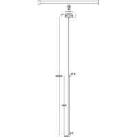 Трековый светильник Crystal Lux Space Белый Черный арт-CLT 0.33 017 12W BL 4000K — фото 3, Трековые светильники