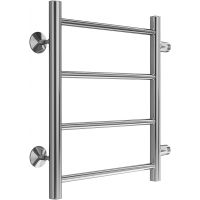 Водяной полотенцесушитель Terminus Аврора П4 400х500 бп320 Хром, боковое подключение, G 1" НР арт-4670078529855 — фото 1, Водяные полотенцесушители