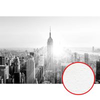 Фреска Ortograf Небоскребы 30442 Фактура бархат FX Флизелин (4*2,7) Серый, Город арт-30442 (бархат FX) — фото 1, Фрески