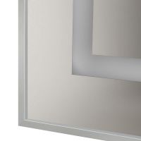 Зеркало BelBagno Kraft 120 с подсветкой Сатин с сенсорным выключателем арт-SPC-KRAFT-1200-800-SENS-AL — фото 5, Зеркала в ванную комнату