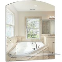 Зеркало Mixline Комфорт Шанс 50 с полкой арт-525479 — фото 1, Зеркала в ванную комнату