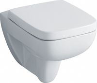 Унитаз Geberit Renova Nr.1 Comprimo New подвесной без сиденья Белый арт-206145000 — фото 2, Подвесные унитазы