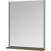 Зеркало Aquaton Терра 70 с подсветкой Дуб кантри арт-1A247002TEDY0 — фото 1, Зеркала в ванную комнату