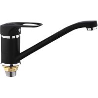 Смеситель для кухни Frap Черный матовый арт-F4928-11 — фото 1, Смесители для кухни