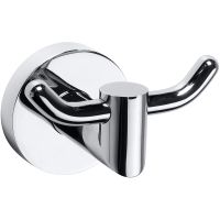 Товар: Двойной крючок Bemeta Omega Хром арт-104206032 - фото 1 Двойной крючок Bemeta Omega Хром арт-104206032 — фото 1, Крючки для полотенец