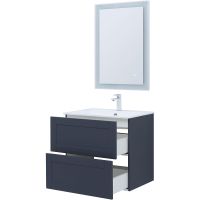 Тумба с раковиной Aquanet Терра 70 подвесная Маренго арт-323182 — фото 10, Тумбы с раковиной