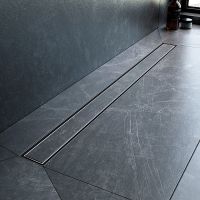 Душевой лоток AM.PM MasterFlow 90 с решеткой Хром матовый / под плитку Tile арт-W01SC-U11-090-04SB — фото 10, Душевые лотки