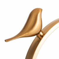 Настольная лампа Artelamp Rizzi Белая Полированная медь арт-A2230LT-1PB — фото 3, Настольные лампы