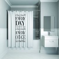 Штора для ванны Iddis Basic 2000x1800 Чб арт-B06P218i11 — фото 1, Шторы для ванной