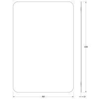 Товар: Зеркало Evoform Colora 120х80 с окантовкой - Черный цвет арт-BY 0440 - фото 5 Зеркало Evoform Colora 120х80 с окантовкой - Черный цвет арт-BY 0440 — фото 5, Зеркала в ванную комнату