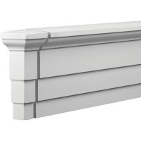 Торцевой элемент Европласт 70x188x70 мм арт-4.04.231 — фото 1, Фасадный декор