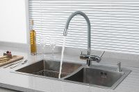 Товар: Смеситель для кухни Gappo Хром Серый арт-G4398-30 - фото 2 Смеситель для кухни Gappo Хром Серый арт-G4398-30 — фото 2, Смесители для кухни