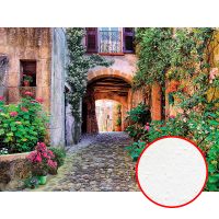 Фреска Ortograf Городской пейзаж 4761 Фактура бархат FX Флизелин (3,6*2,7) Разноцветный, Город/Цветы арт-4761 (бархат FX) — фото 1, Фрески