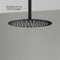 Верхний душ Aquatek Черный матовый арт-AQ2075MB — фото 5, Верхние души