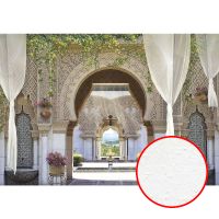 Фреска Ortograf Восток 10647 Фактура бархат FX Флизелин (3,9*2,7) Бежевый/Зеленый, Птицы/Архитектура арт-10647 (бархат FX) — фото 1, Фрески