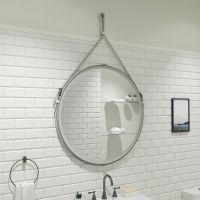 Зеркало Континент Millenium D 800 с подсветкой Белое с сенсорным выключателем арт-ЗЛП1706 — фото 9, Зеркала в ванную комнату