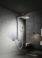 Душевая система Vincea Inspire с термостатом Хром арт-VSFS-3I13TCH — фото 2, Душевые стойки